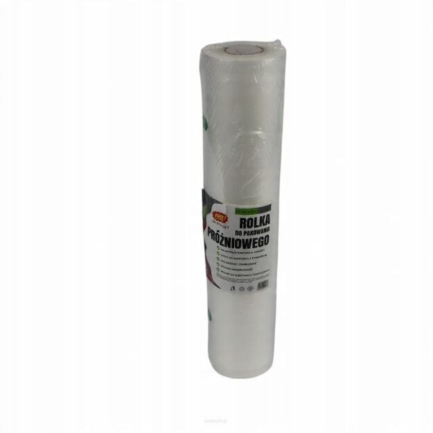 Worki moletowane w rolce 28 cm x 6 m do próżniowego pakowania żywności